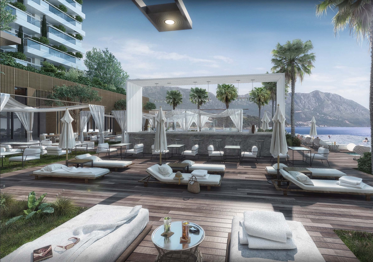 Image of Apartment in new building - 1 Bedrooms for Residential For Sale in Budva-Montenegro, Image 17
